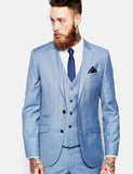 Skinny Suit Jacket Blue